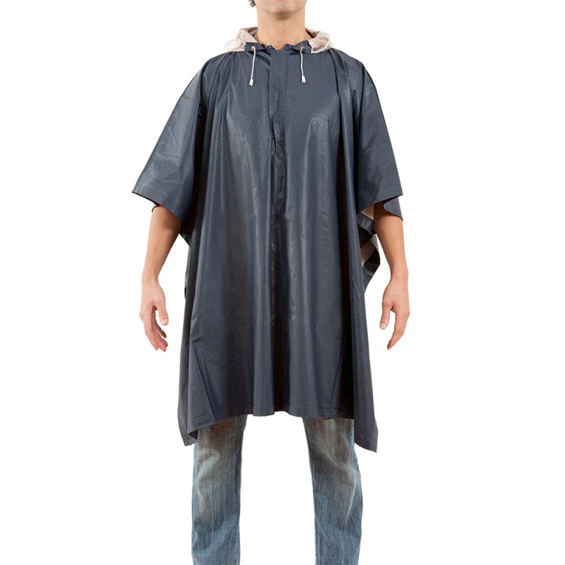 PONCHO AZUL STEELPRO  TALLA UNICA