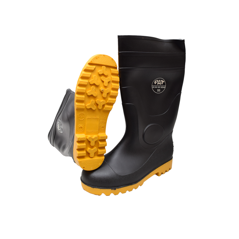 BOTA PVC PUNTA DE ACERO TITAN