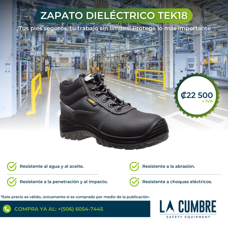 Zapato Dieléctrico TEK18