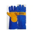 GUANTE SOLDADOR AZUL CON HILO KEVLAR