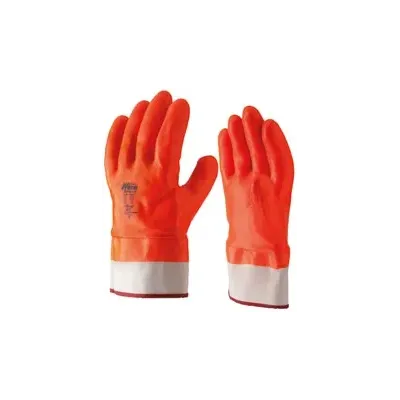 GUANTES PVC RUGSON NARANJA