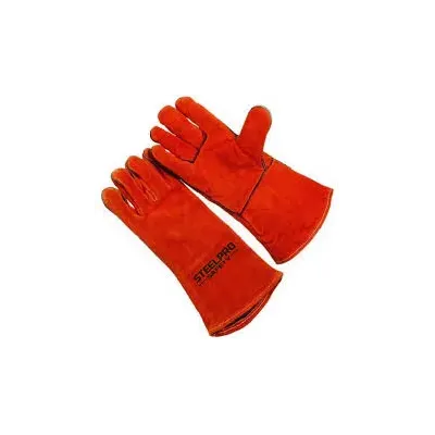 GUANTE SOLDADOR ROJO
