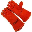 GUANTE SOLDADOR ROJO