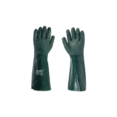 GUANTE VERDE RUGSON PVC VERDE LARGO